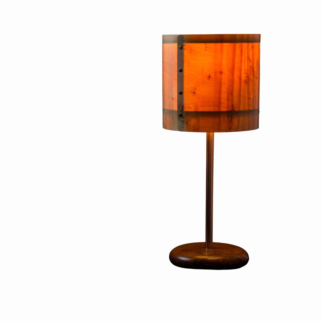 Timber Veneer Table Lamp