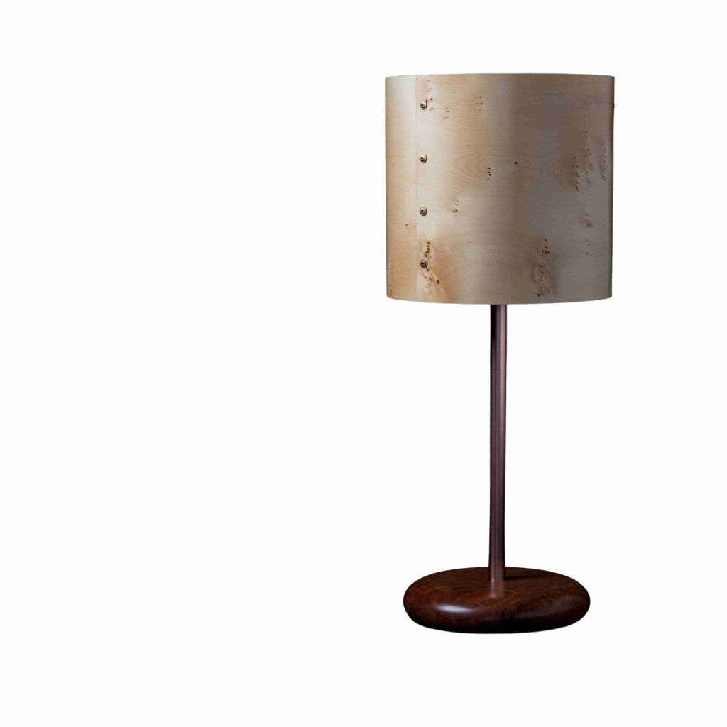 Timber Veneer Table Lamp