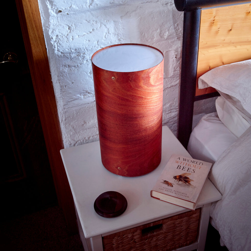 Timber Veneer Hover Lamp