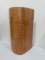 Timber Veneer Half Drum Wall Lights