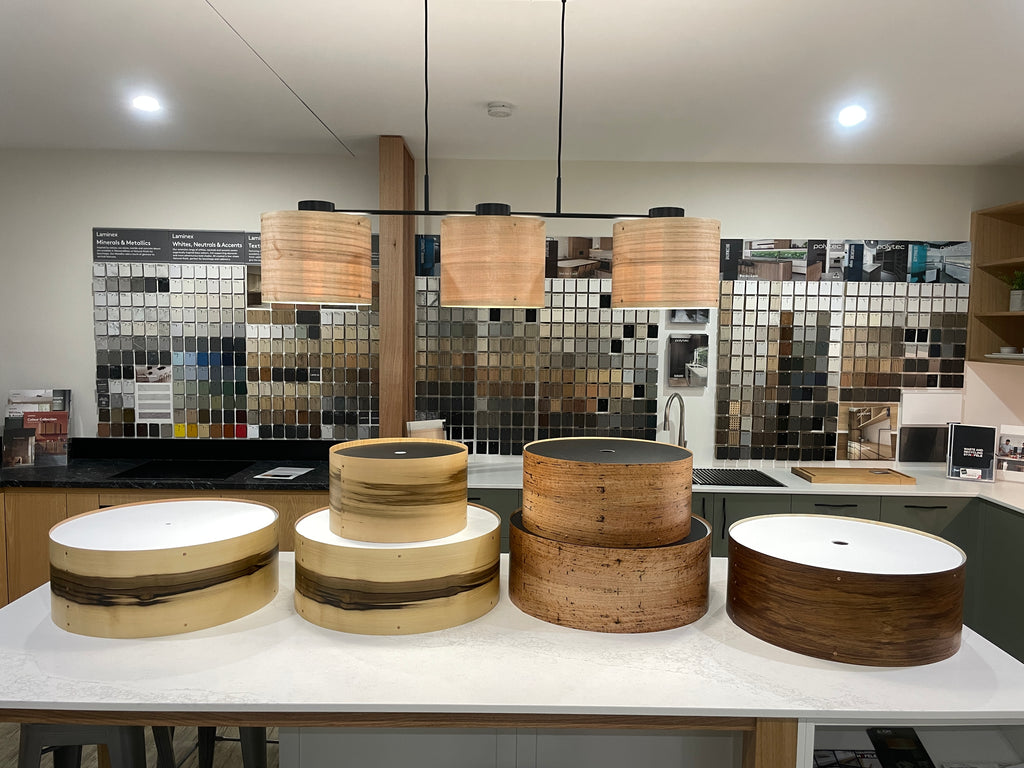 Timber Veneer Pendant Lights