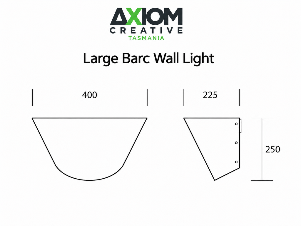 Timber Veneer Barc Wall Light