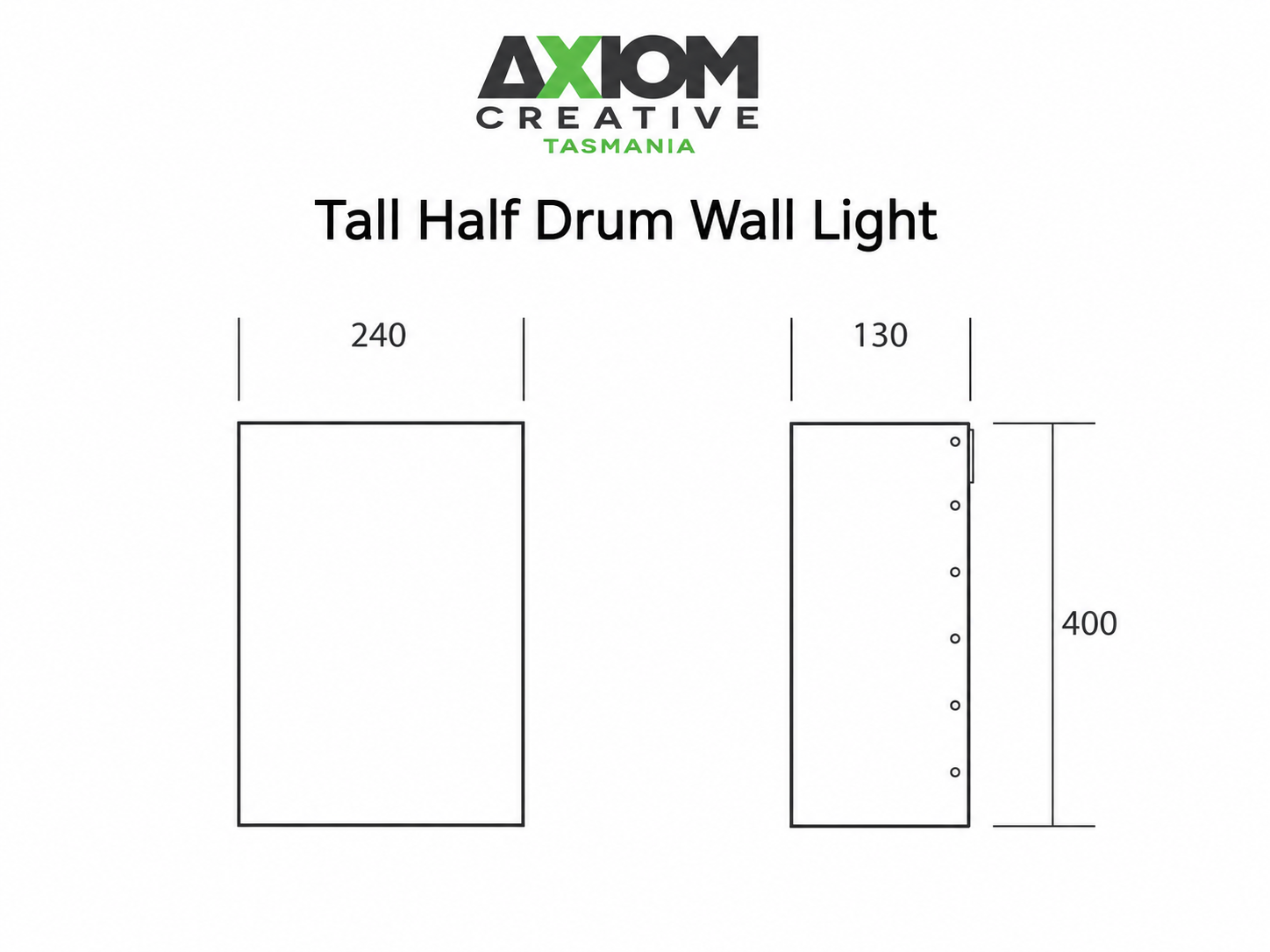 Timber Veneer Half Drum Wall Lights