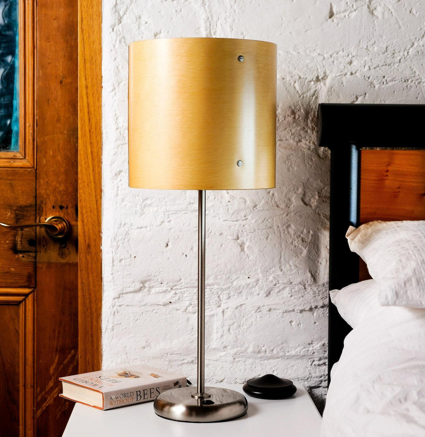 Timber Veneer Table Lamp