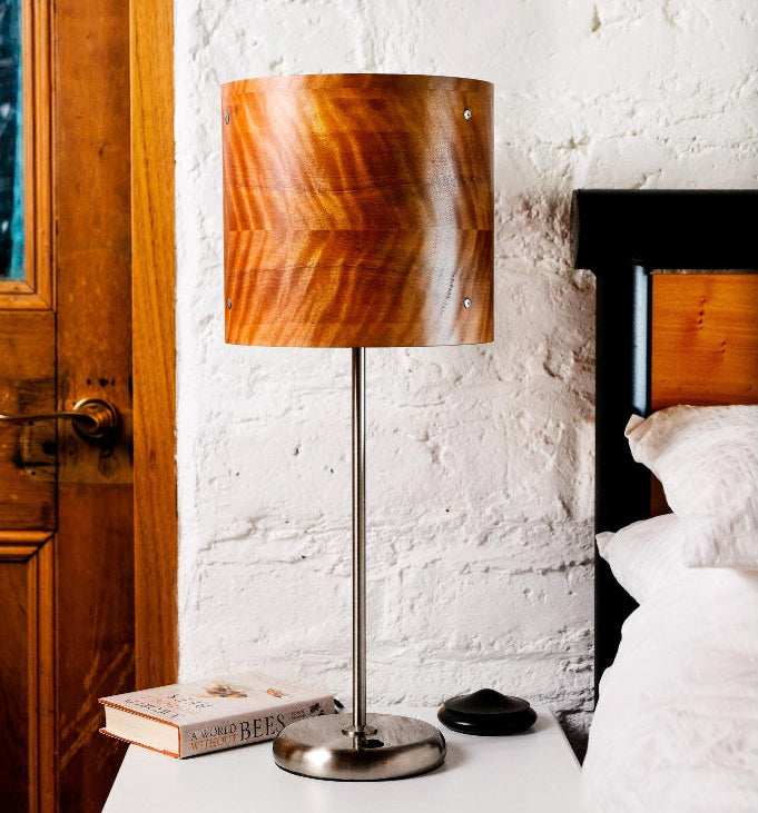 Timber Veneer Table Lamp