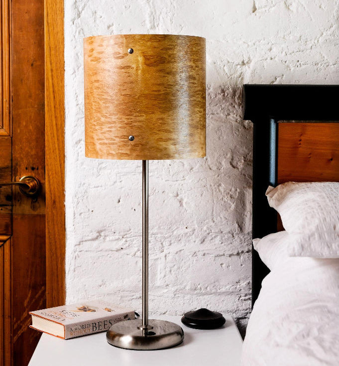 Timber Veneer Table Lamp